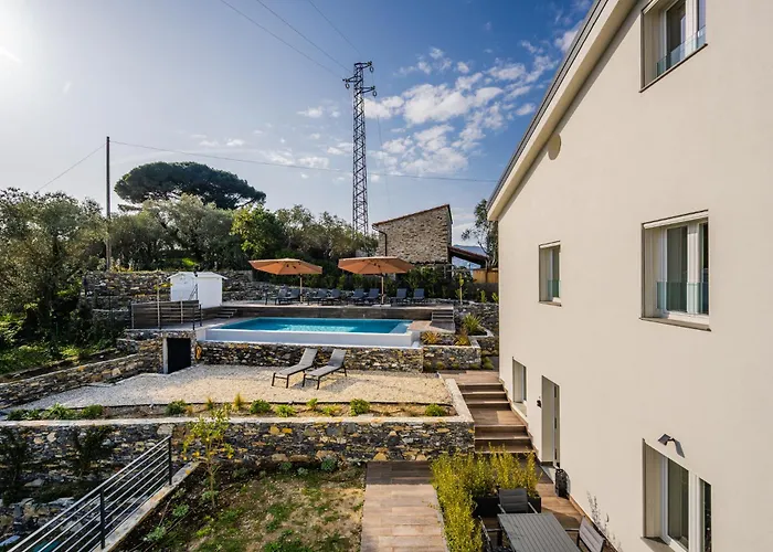 Apartamento - Attico Vista Mare Con Terrazza E Piscina Rapallo